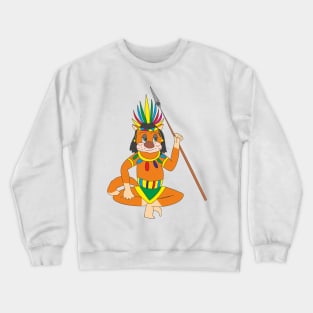 Indian cat Crewneck Sweatshirt